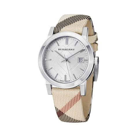 burberry heritage bu9022 silver classic women's watch|Burberry Heritage Nova Check BU9022 Wrist Watch for Women.